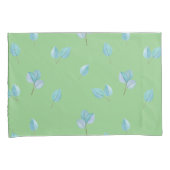 Trendy eucalyptus lekt in het slop kussensloop (Voorkant-Rechts)