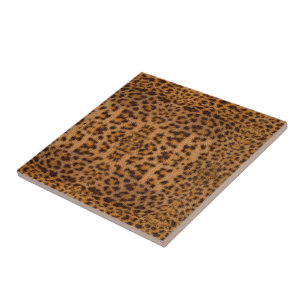 Trendy Exotic Jaguar Fur Pattern Animal Print Tegeltje