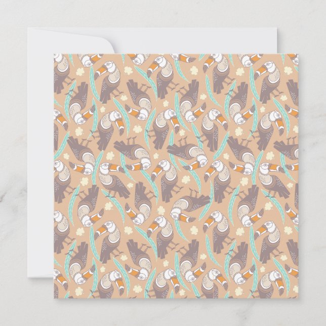 Trendy exotic toucans (Voorkant)