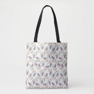 Trendy exotic toucans draagtas