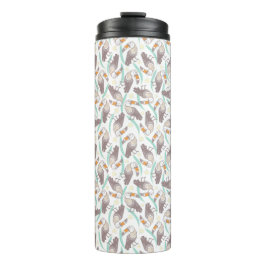 Trendy exotic toucans thermosbeker