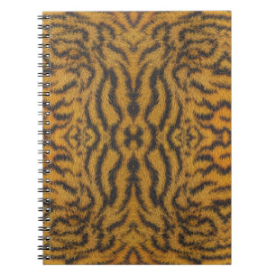 Trendy Exotisch Tijger Vacht Patroon Dierenprint Notitieboek