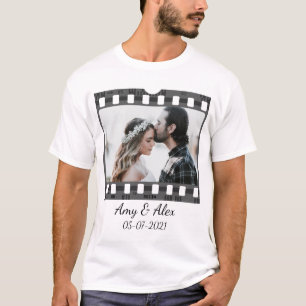 Trendy Film Reel Movie Persoonlijk Afbeelding Lijs T-shirt