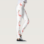 Trendy flamingo kerstrender leggings (Rechts)