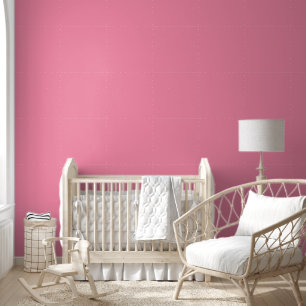 Trendy Flamingo Roze Effen Kleur elegant Behang