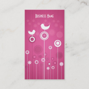 Trendy Floral Design Visitekaartje