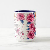 Trendy Floral Luxe Cadeau Collectie Mok (Midden)