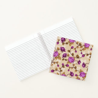 Trendy Floral Notitieboek Journal Schetsboek
