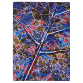 Trendy Floral Pattern #10 Klembord (Achterkant)