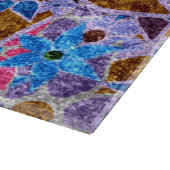 Trendy Floral Pattern #13 Snijplank (Hoek)