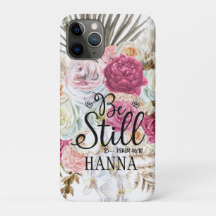 Trendy Floral Waterverf Pampas Grass Iphone cases