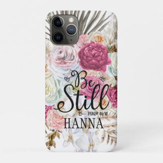 Trendy Floral Waterverf Pampas Grass Iphone cases