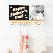 Trendy foto Happy Vaderdag Spandoek (Insitu)