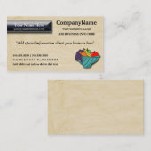 Trendy Fruit Bowl Visitekaartje (Voorkant / Achterkant)