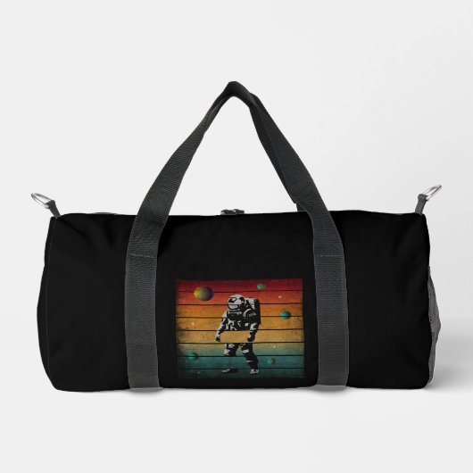 Trendy Funny Astronaut Space Planet Plunjezak (Voorkant)