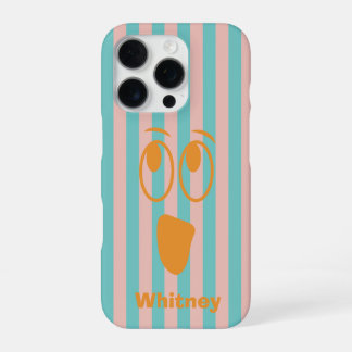 Trendy Geest Gestreept iPhone 16 Pro Hoesje