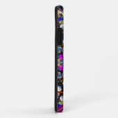 Trendy gekleurde bokeh iPhone Case (Achterkant/rechts)