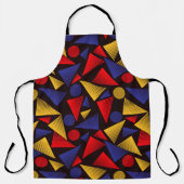 Trendy Geo Triangles Schort (Voorkant)