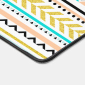 Trendy Geometric Aztec Geïnspireerd patroon Bureaumat (Hoek)