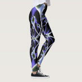 Trendy Geometric Fractal Leggings (Rechts)