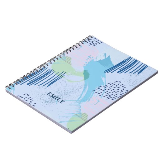 Trendy Geometric Pattern Notitieboek (Linkerzijde)