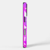 Trendy Geometric Square Pattern Case-Mate iPhone Case (Achterkant / Rechts)