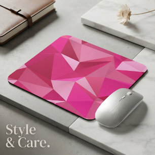 Trendy geometrische halftone-afdruk muismat