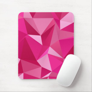 Trendy geometrische halftoonafdruk muismat