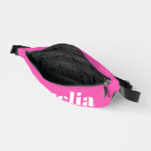 Trendy gepersonaliseerd Hot Pink Heuptasje (Open)