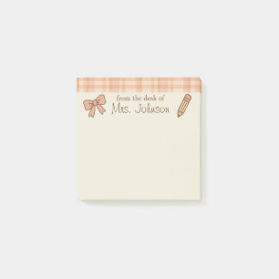 Trendy Gepersonaliseerde Leraar Post-It Notities m Post-it® Notes