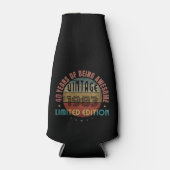 TRENDY GEWELDIGE JAAR VAN GEBOORTEDAGEN GIFT FLESJESKOELER (Voorkant)