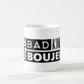 Trendy Gezegde Kinda Bad Kinda Boujee Funny gift Koffiemok (Center)