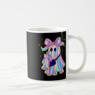 Trendy Ghost Shirt Coffee Tumbler Pastel Halloween Koffiemok