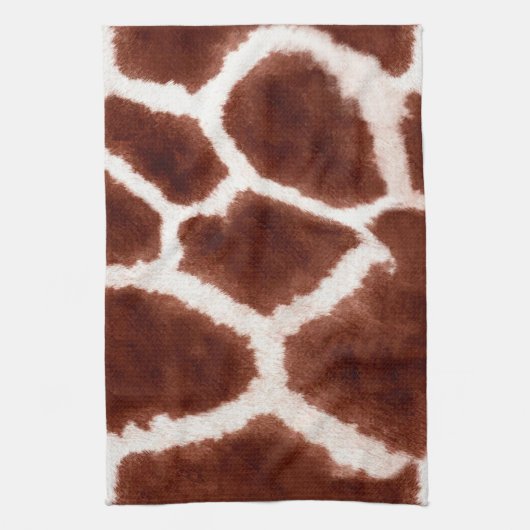 Trendy Giraffe Pattern Theedoek (Verticaal)