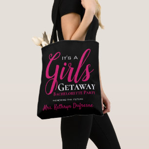 Trendy Girls Getaway Bachelorette Party Draagtas