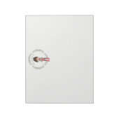 Trendy Girly Avatar Notitieblok (Gedraaid)