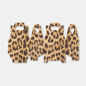 trendy girly chic wild safari leopard print bedankdoosjes (Uitgevouwen)