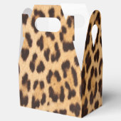 trendy girly chic wild safari leopard print bedankdoosjes (Geopend)