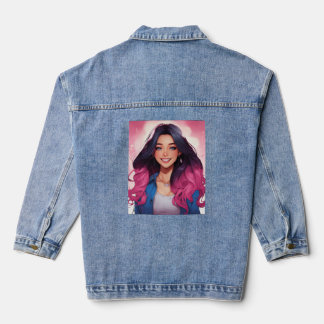 Trendy Girly Denim jas Jacket