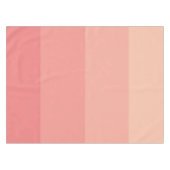 Trendy Girly Pink Ombre Palette Tafelkleed (Voorkant (Horizontaal))