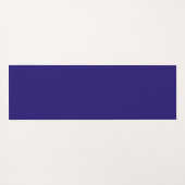 Trendy Glam Glitter Monogram Name Paars Yogamat (Achterkant (horizontaal))