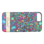Trendy Glitter Bokeh Gold Confetti - Gepersonalise Case-Mate iPhone Case (Achterkant (Horizontaal))
