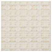 Trendy Gold Geometric Tribal Aztec Pattern Stof (Swatch)