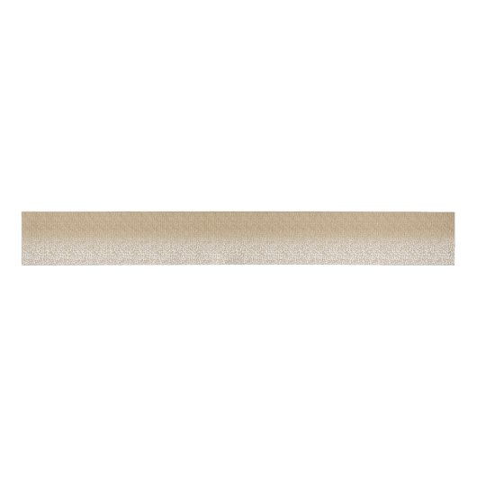 Trendy Gold Glitter en afdrukverloop op luipaard Grosgrain Lint (Voorkant)