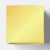 Trendy Gold look elegant moderne Sjabloon Bedankdoosjes (Bovenkant)