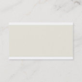 Trendy Gold Monogrammed Design Modern Chic Plain Visitekaartje (Achterkant)