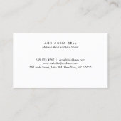 Trendy Gold PINK Beauty Salon 10 Punch Loyalty (Achterkant)