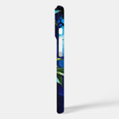 Trendy Gothic Dark Glas in lood Cherry Case-Mate iPhone Case (Achterkant / Links)