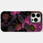 Trendy gotische donkere Romance pruimenbloem Case-Mate iPhone Case (Achterkant (horizontaal))