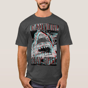 Trendy Graphic Shark Attack Attack Attack Attack T-shirt
